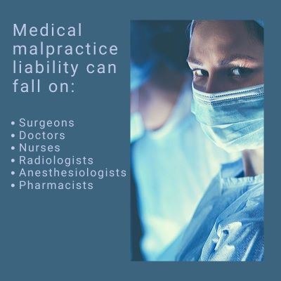 Medical malpractice liability