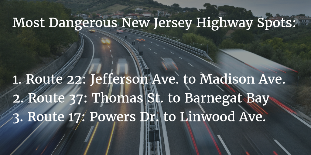Most Dangerous New Jerey Highway Spots | Shapiro & Sternlieb, LLC